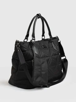 Discount Saint and Sofia Quilted Selene Shopper Bag - Black
