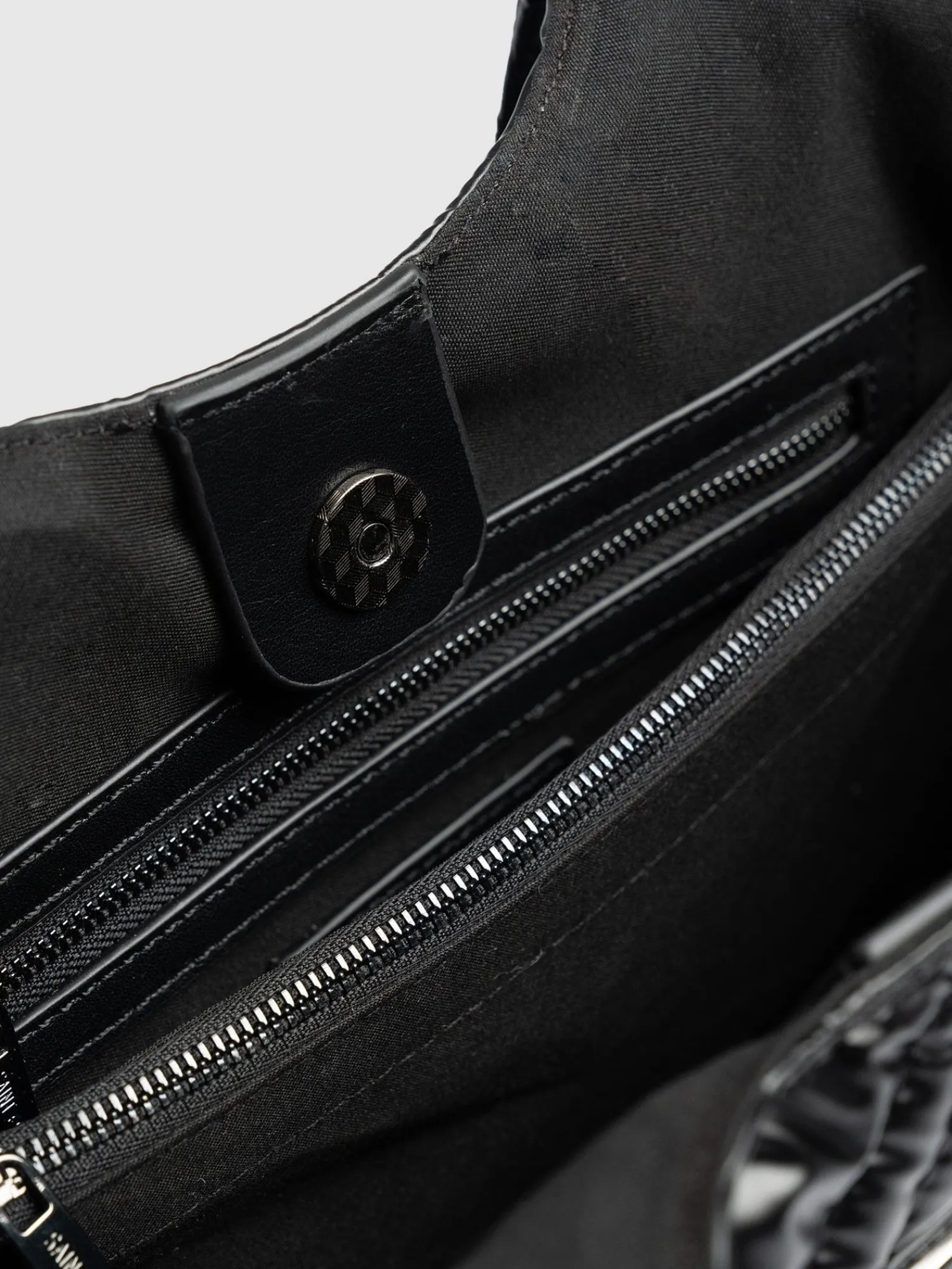 Online Saint and Sofia Quilted Stella Shoulder Tote Bag - Black