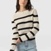 Discount Saint and Sofia Remy Crop Jumper - Stripe