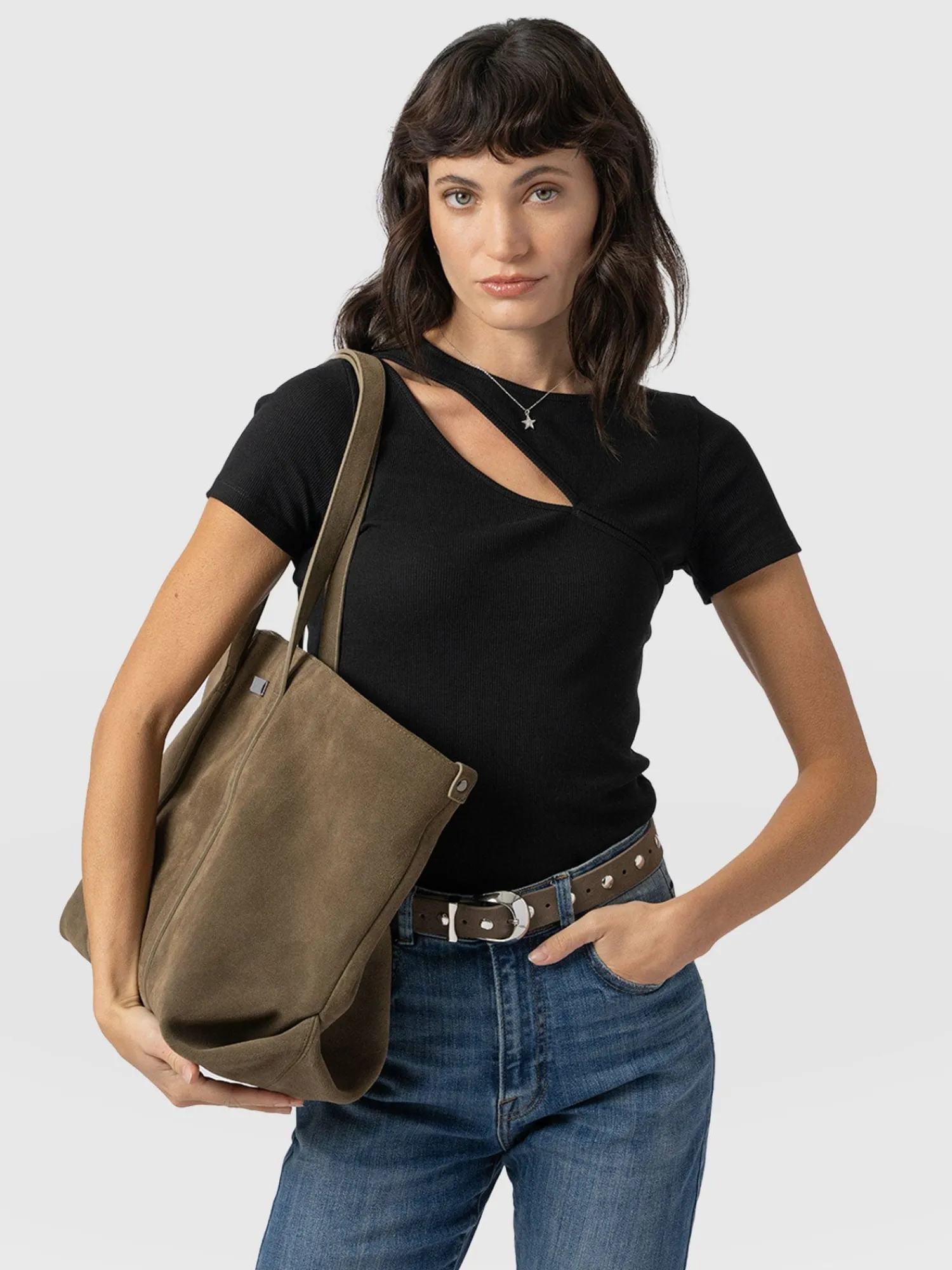 New Saint and Sofia Reveal Tee - Black