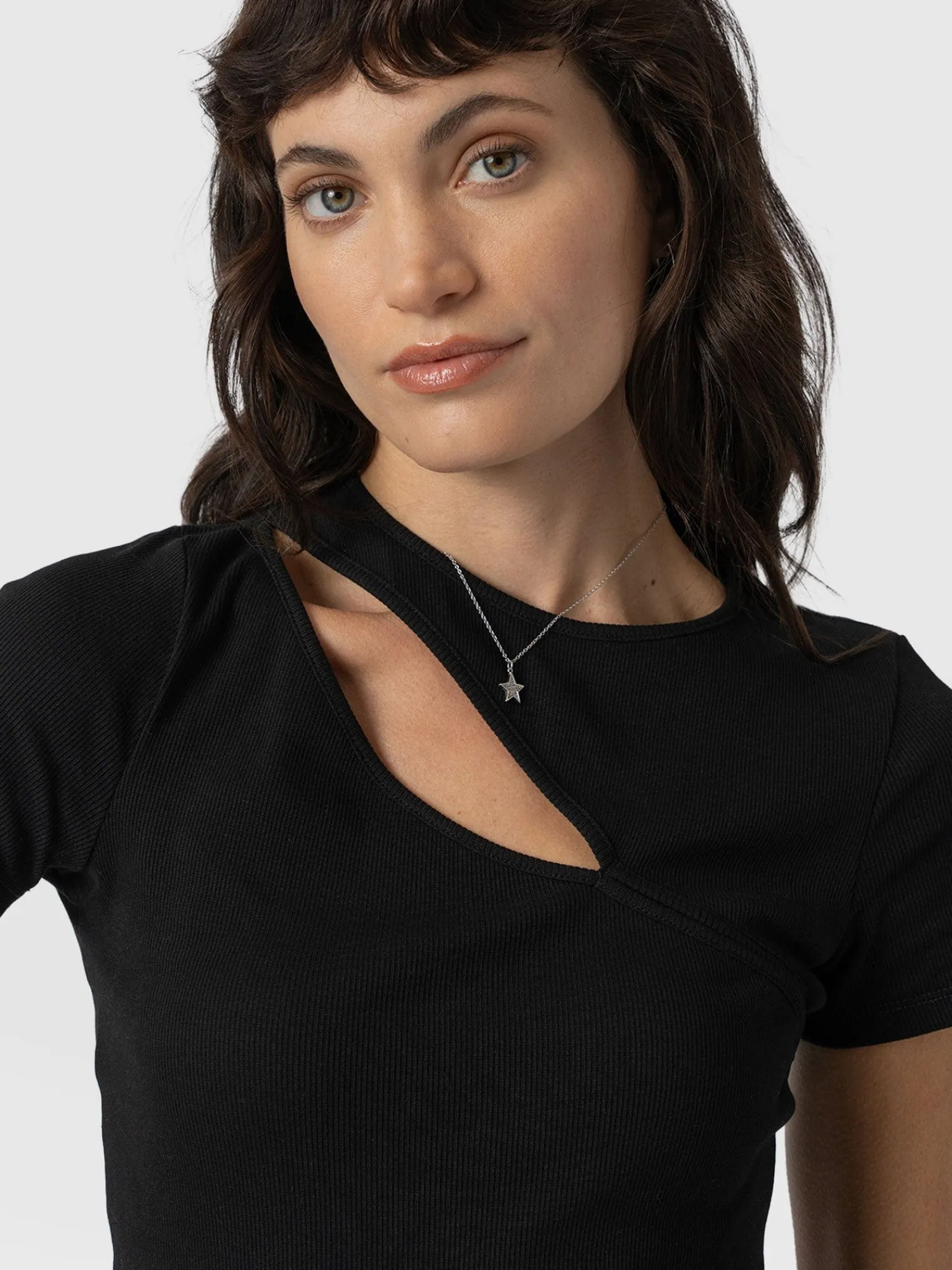 New Saint and Sofia Reveal Tee - Black