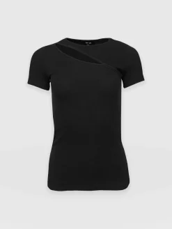 New Saint and Sofia Reveal Tee - Black