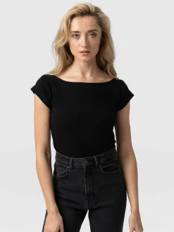 Outlet Saint and Sofia Riviera Tee - Black