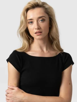 Outlet Saint and Sofia Riviera Tee - Black