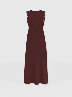 Sale Saint and Sofia Rowan Dress - Maroon