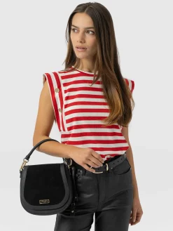 Sale Saint and Sofia Rowan Tee - Red Stripe
