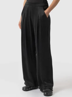New Saint and Sofia Rowan Wide Leg Pant - Black