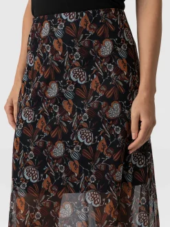 Outlet Saint and Sofia Runway Mesh Skirt - 70's Paisley