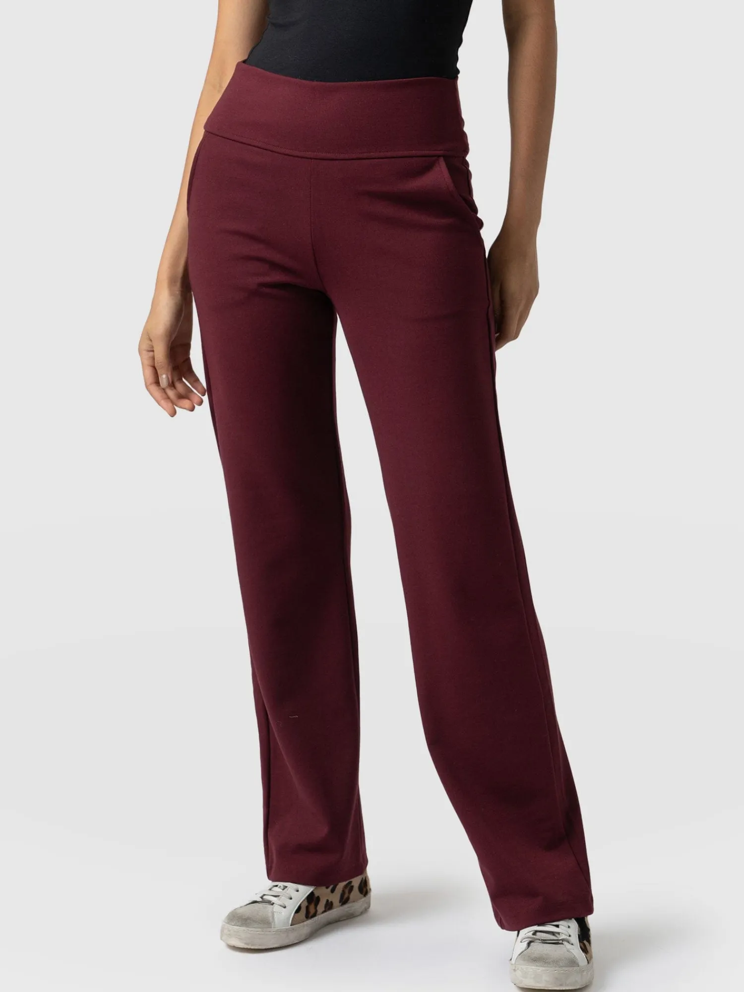Fashion Saint and Sofia Runway Pant - Burgundy