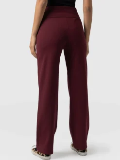 Fashion Saint and Sofia Runway Pant - Burgundy