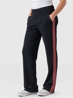 Best Saint and Sofia Runway Pant - Navy Red Stripe