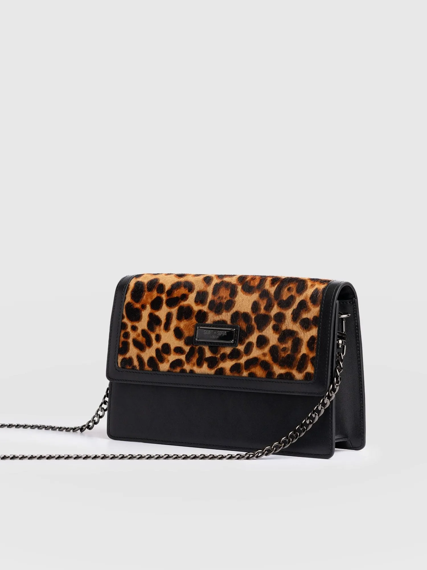 Best Saint and Sofia Rylee Cross Body Bag - Leopard