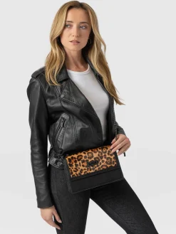 Best Saint and Sofia Rylee Cross Body Bag - Leopard