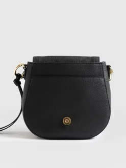 Hot Saint and Sofia Saddle Bag - Black