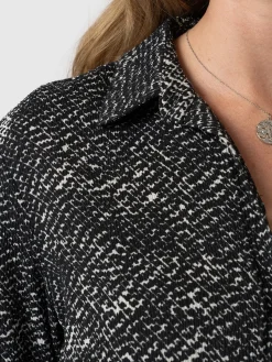 Sale Saint and Sofia Sawyer Shirt - Monochrome Gothica