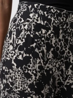 Best Saint and Sofia Sienna High Waisted Pant - Black Cream Floral