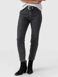 Outlet Saint and Sofia Slim Mom Jeans - Black