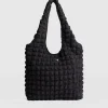 Best Saint and Sofia Soho Shoulder Tote Bag - Black