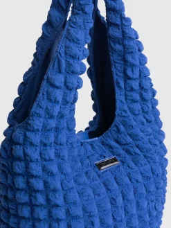 Best Saint and Sofia Soho Shoulder Tote Bag - Blue