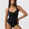 New Saint and Sofia Sol Tankini Bottom - Black