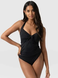 New Saint and Sofia Sol Tankini Bottom - Black