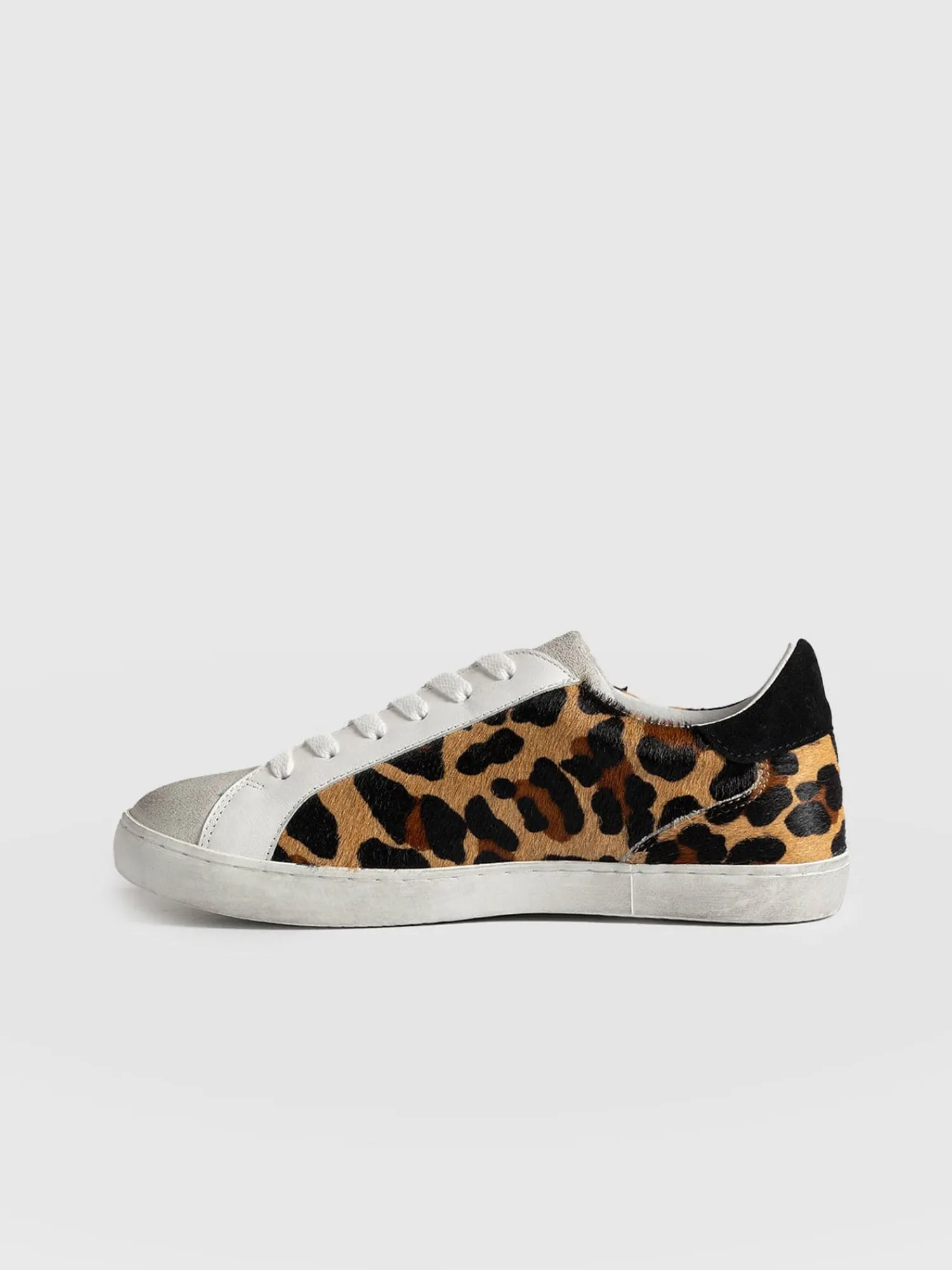 New Saint and Sofia Spitalfields Sneaker - Leopard/ Star