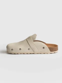 Discount Saint and Sofia Studded Clogs - Cream