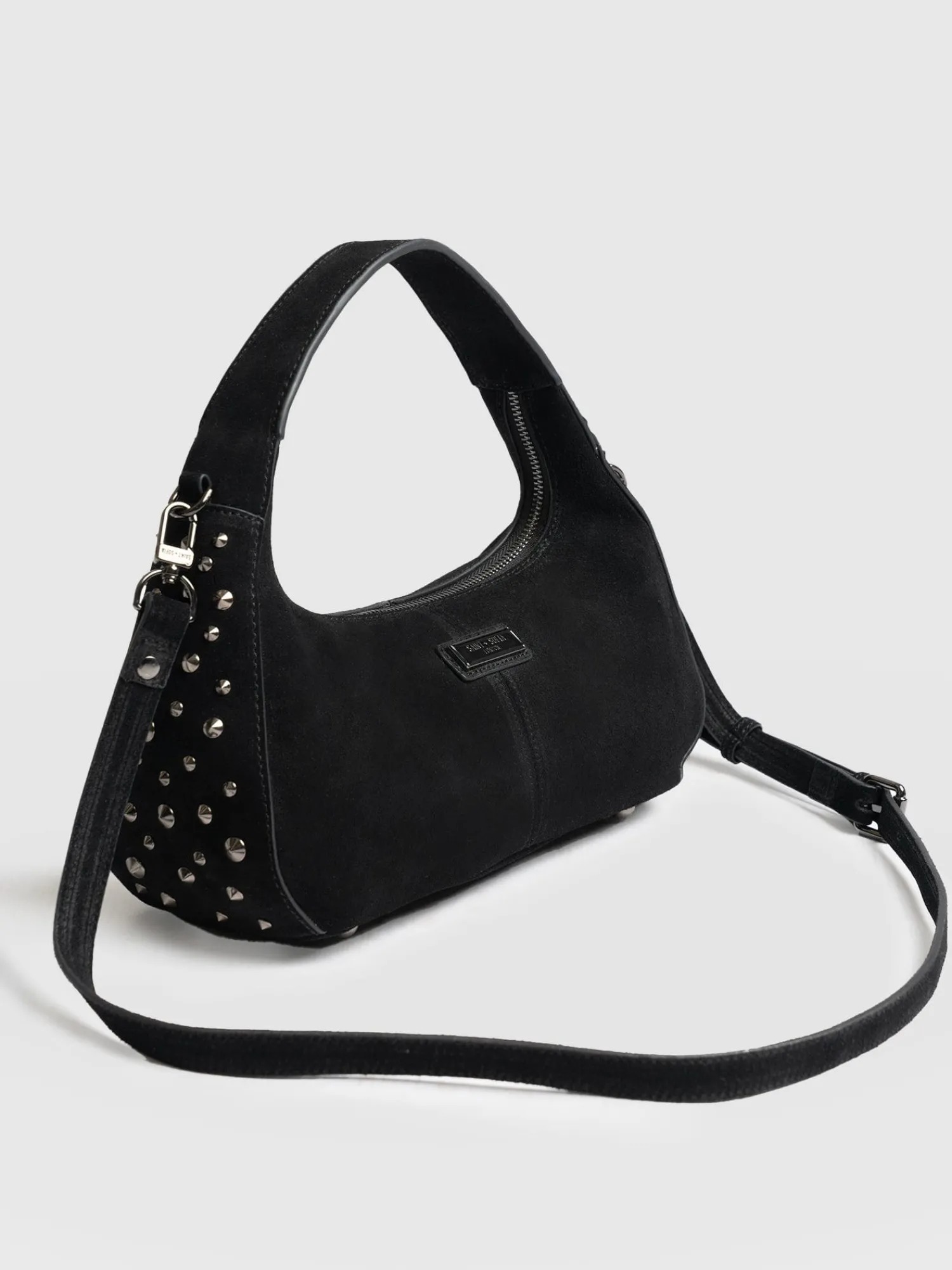 Online Saint and Sofia Taylor Hobo Handbag - Black