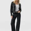 Sale Saint and Sofia Wide Leg Jeans - Black Wash