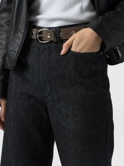 Sale Saint and Sofia Wide Leg Jeans - Black Wash