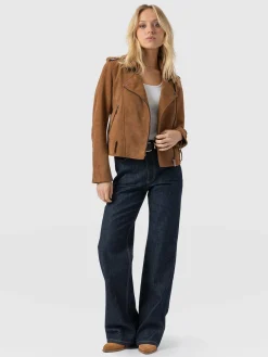 Best Saint and Sofia Wide Leg Jeans - Indigo Blue