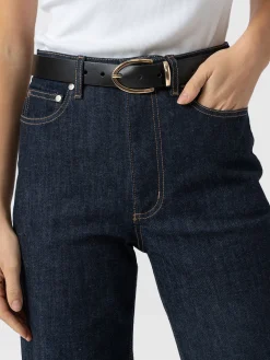 Best Saint and Sofia Wide Leg Jeans - Indigo Blue